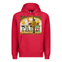 Cardinal faith with cross Premium Hoodie - TumblerDesignByShophia