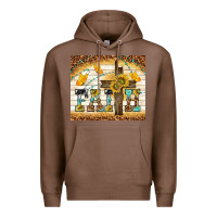 Chestnut faith with cross Premium Hoodie - TumblerDesignByShophia