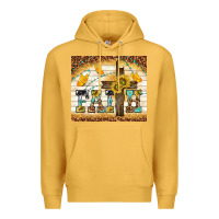 Mustard faith with cross Premium Hoodie - TumblerDesignByShophia