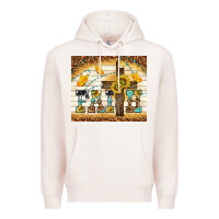 Pale Pink faith with cross Premium Hoodie - TumblerDesignByShophia