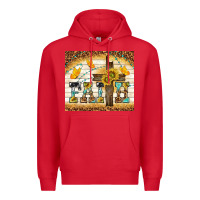 Red faith with cross Premium Hoodie - TumblerDesignByShophia