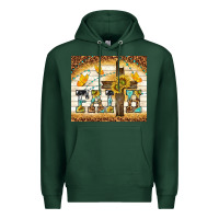 Sports Green faith with cross Premium Hoodie - TumblerDesignByShophia