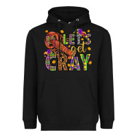 Black Let's get cray Heavyweight Hoodie - HowdyJamesFarm