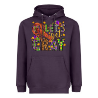 Plum Let's get cray Heavyweight Hoodie - HowdyJamesFarm