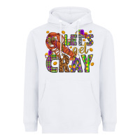 White Let's get cray Heavyweight Hoodie - HowdyJamesFarm