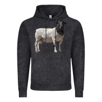 Vintage Black dorper sheep Vintage Hoodie - LillyAllenDesigns
