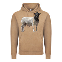 Vintage Coffee dorper sheep Vintage Hoodie - LillyAllenDesigns