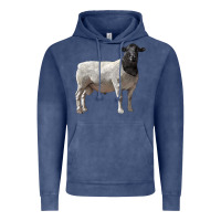 Vintage Denim dorper sheep Vintage Hoodie - LillyAllenDesigns