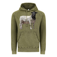 Vintage Olive dorper sheep Vintage Hoodie - LillyAllenDesigns
