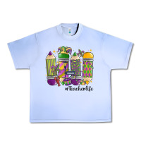 Grape Ice mardi gras teacher life Urban Heavy Tee - MaliasSmallBusiness