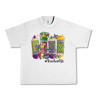 Lunar Rock mardi gras teacher life Urban Heavy Tee - MaliasSmallBusiness