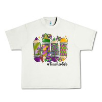 Pistachio mardi gras teacher life Urban Heavy Tee - MaliasSmallBusiness