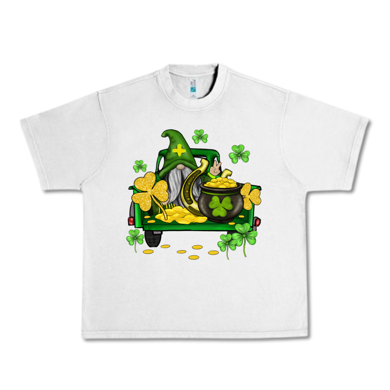St Patricks Truck And Gnome Urban Heavy Tee by AdoDesignShop | Teevron