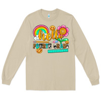 Mushroom hello fourth grade Long Sleeve Tee - NancyCooperArtShop