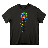 Asphalt autism mama sunflower black Heavy Core Tee - JahusDesignShop