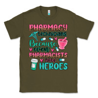 Army Green pharmacy technicians Classic Tee - MaliasSmallBusiness