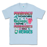 Dusty Blue pharmacy technicians Classic Tee - MaliasSmallBusiness