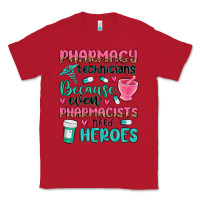Red pharmacy technicians Classic Tee - MaliasSmallBusiness
