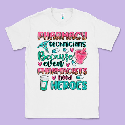 Pharmacy Technicians Classic Tee Designed By Maliassmallbusiness