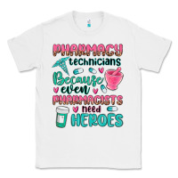 White pharmacy technicians Classic Tee - MaliasSmallBusiness