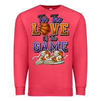 Cardinal for the love of the game basketball Premium Sweatshirt - HowdyJamesFarm