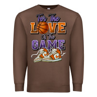 Chestnut for the love of the game basketball Premium Sweatshirt - HowdyJamesFarm