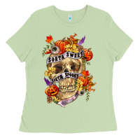 Matcha Sorta sweet sorta spooky Ladies Tee - RanaPortraitStore