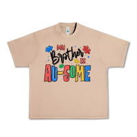 Burro my brother is ausome autism Urban Heavy Tee - MaliasSmallBusiness