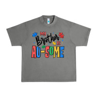 Tornado my brother is ausome autism Urban Heavy Tee - MaliasSmallBusiness