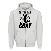 Dove Grey Let's Get Crazy Zipper Hoodie - Bettercallsaul