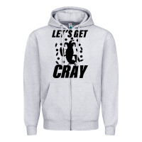 Heather Grey Let's Get Crazy Zipper Hoodie - Bettercallsaul