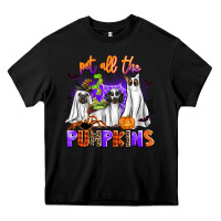 Black pet all the pupkins Heavy Core Tee - AdoDesignShop