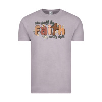 Vintage Zinc we walk by faith not by sight Vintage Tee - MaliasSmallBusiness