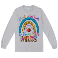 Moon Dust it takes a big heart to shape little Long Sleeve Tee - NancyCooperArtShop