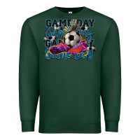 Sports Green Game day soccer Premium Sweatshirt - HowdyJamesFarm