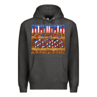 Charcoal Heather 'merica Premium Hoodie - TumblerDesignByShophia