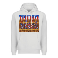 Dove Grey 'merica Premium Hoodie - TumblerDesignByShophia
