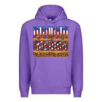 Purple 'merica Premium Hoodie - TumblerDesignByShophia