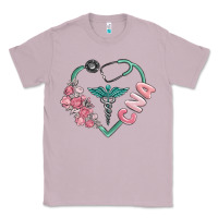 Lilac cna heart Classic Tee - MaliasSmallBusiness