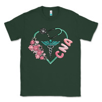 Sports Green cna heart Classic Tee - MaliasSmallBusiness