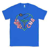 True Royal cna heart Classic Tee - MaliasSmallBusiness