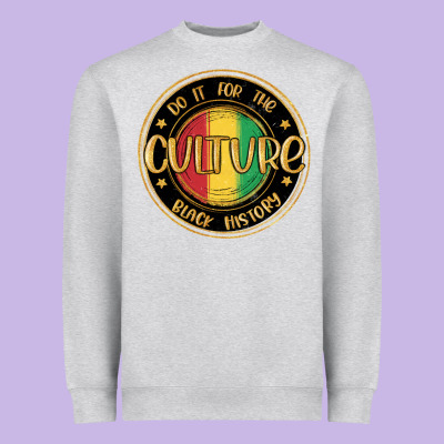 Do It For The Culture Black History Heavyweight Sweatshirt Designed By Maliassmallbusiness