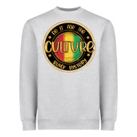 Heather Grey do it for the culture black history Heavyweight Sweatshirt - MaliasSmallBusiness