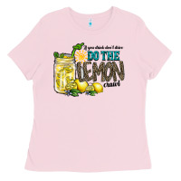 Bubblegum Pink if you drink dont drive do the lemon crawl Ladies Tee - RacoonDesign