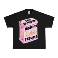 Black let's normalize healing trauma Urban Heavy Tee - MaliasSmallBusiness
