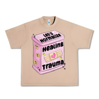 Burro let's normalize healing trauma Urban Heavy Tee - MaliasSmallBusiness