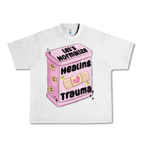 Lunar Rock let's normalize healing trauma Urban Heavy Tee - MaliasSmallBusiness