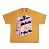 Peanut Butter let's normalize healing trauma Urban Heavy Tee - MaliasSmallBusiness