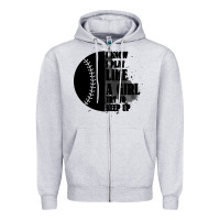 Heather Grey I Know I Play Like A Girl Try To Keep Up Zipper Hoodie - Bettercallsaul
