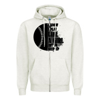 Oatmeal Heather I Know I Play Like A Girl Try To Keep Up Zipper Hoodie - Bettercallsaul
